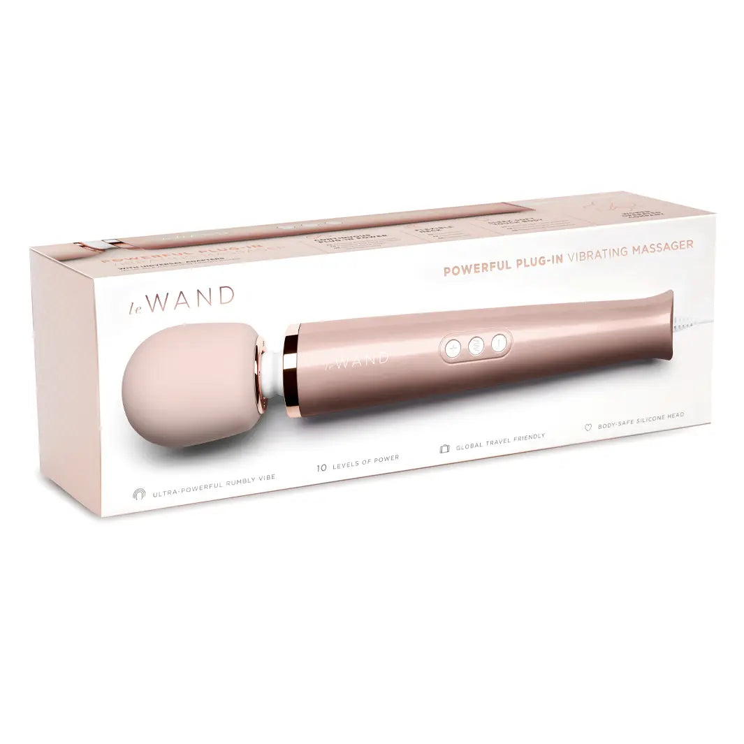 Le Wand Powerful Plug-In Vibrating Massager - joujou.com.au