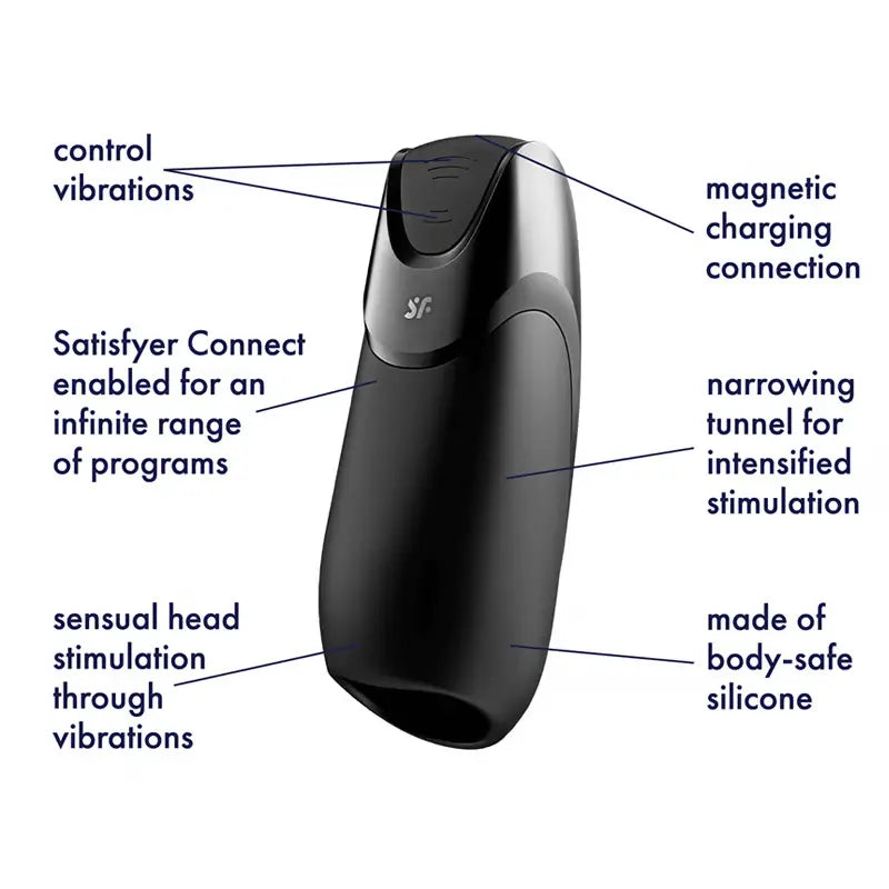 Satisfyer Men Vibration+ Male Massager - joujou.com.au