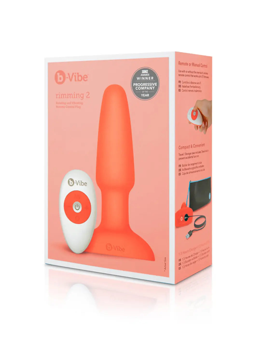 bVibe Rimming 2 Butt Plug - joujou.com.au