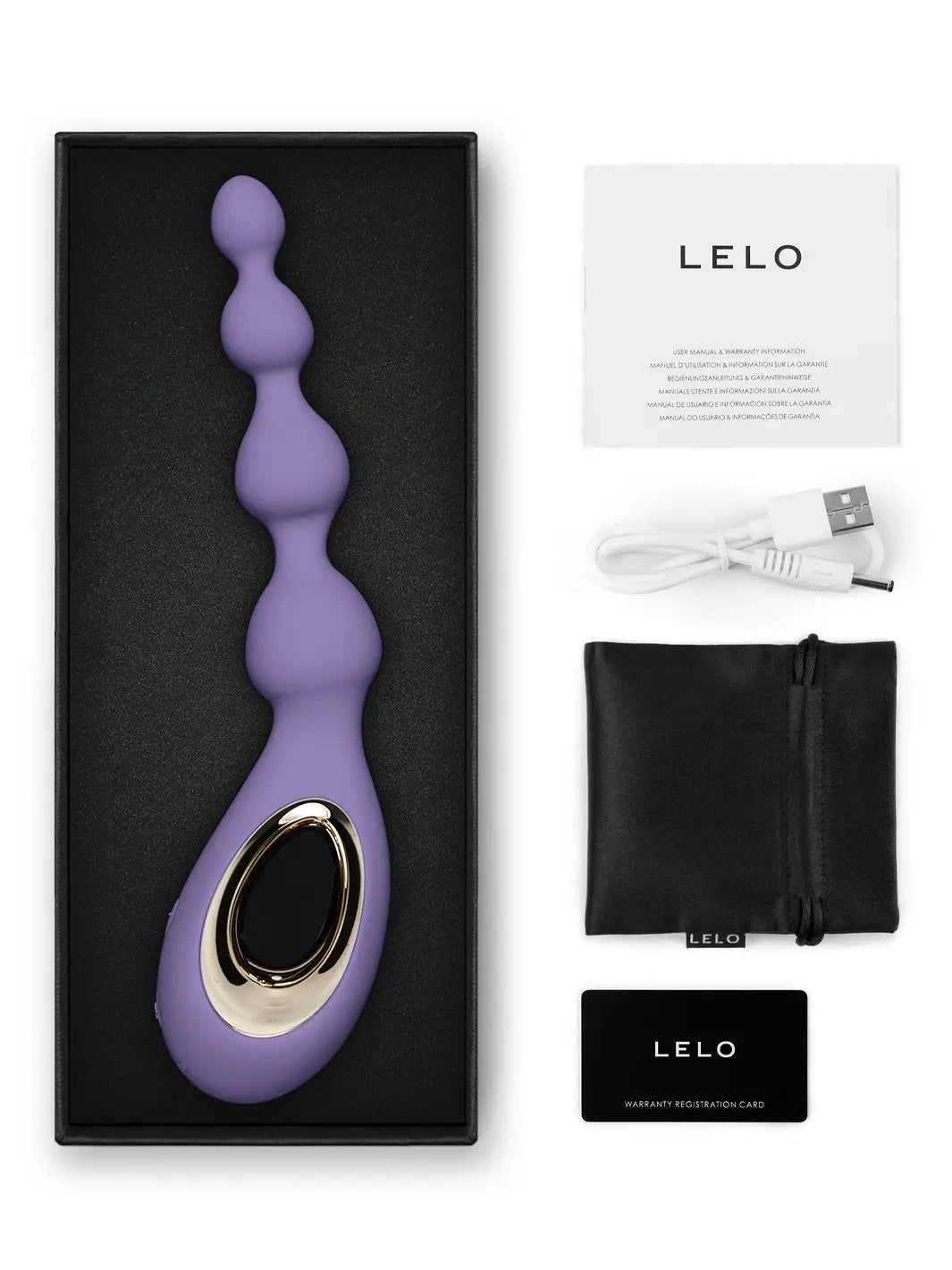 LELO Soraya Beads Anal Massager - joujou.com.au