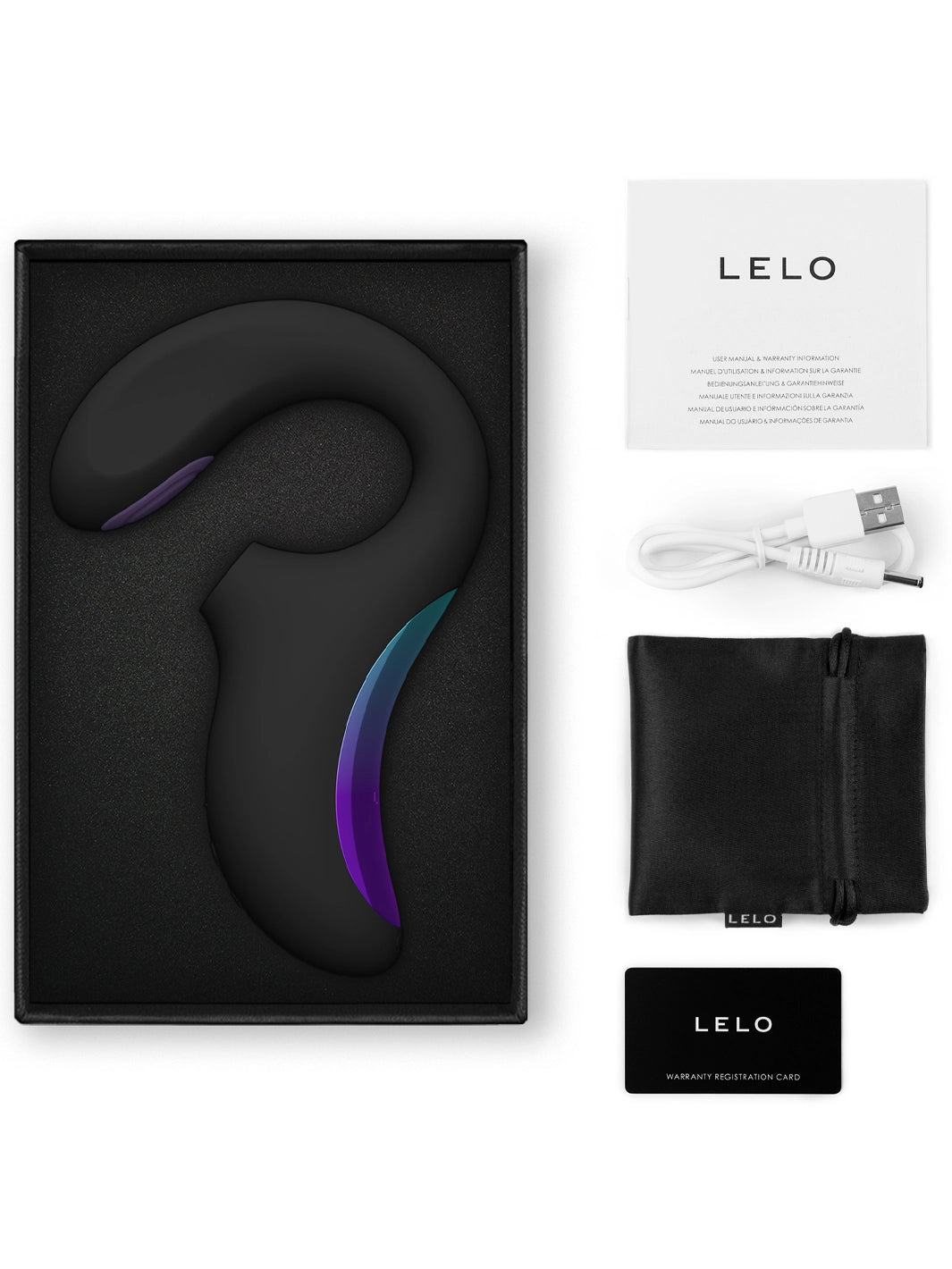 LELO Enigma Double Sonic Triple Stimulation Massager - joujou.com.au