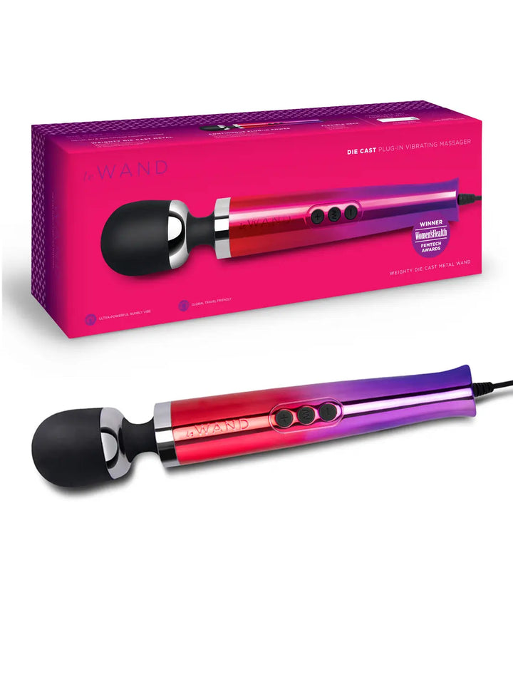 Le Wand Die Cast Plug-In Personal Massager - joujou.com.au