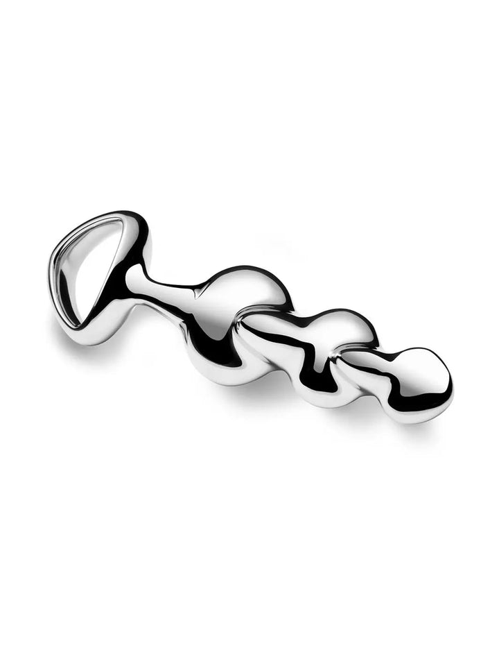 Njoy Disco Stainless Steel Beaded Dildo - joujou.com.au