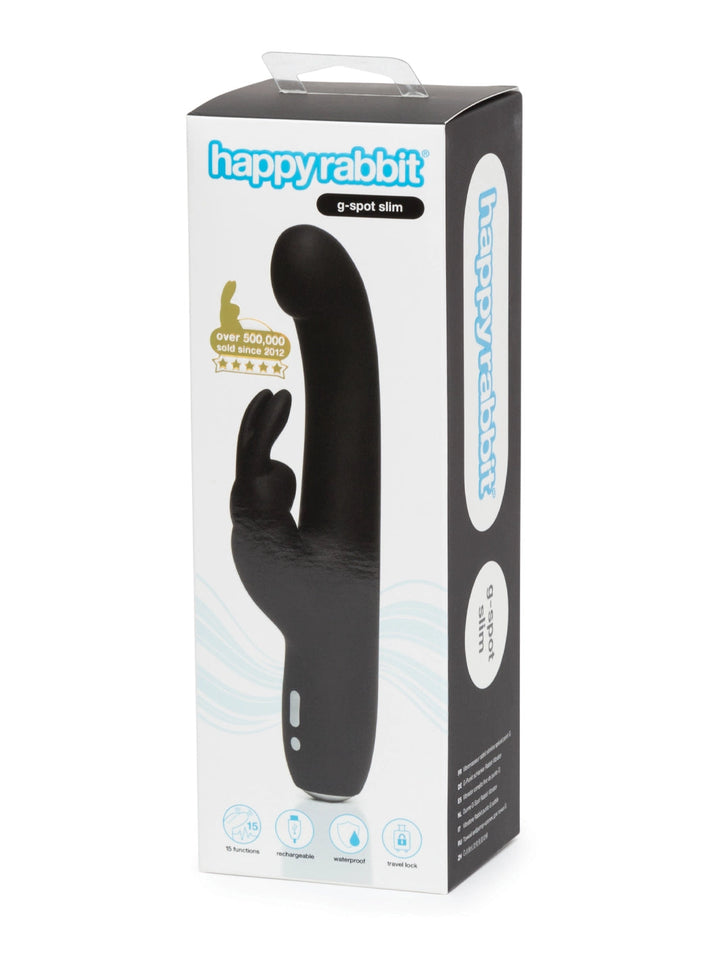 Happy Rabbit Slimline G-Spot Rabbit Vibrator - joujou.com.au