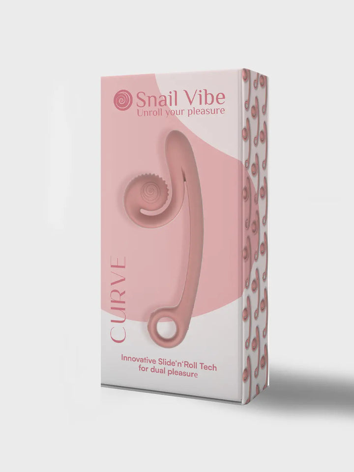 Snail Vibe Curve Rechargeable Dual Vibrator - joujou.com.au