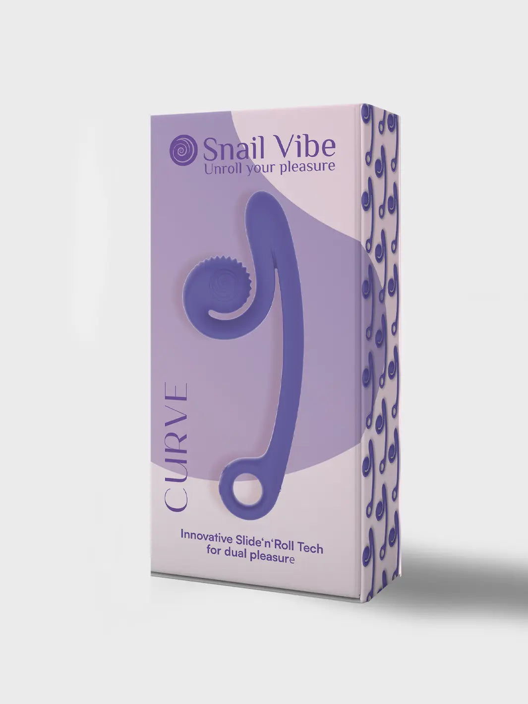 Snail Vibe Curve Rechargeable Dual Vibrator - joujou.com.au