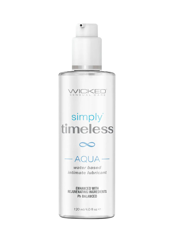 Wicked Simply Timeless Aqua PH Balanced with Olive Leaf Extract Lubricant - joujou.com.au