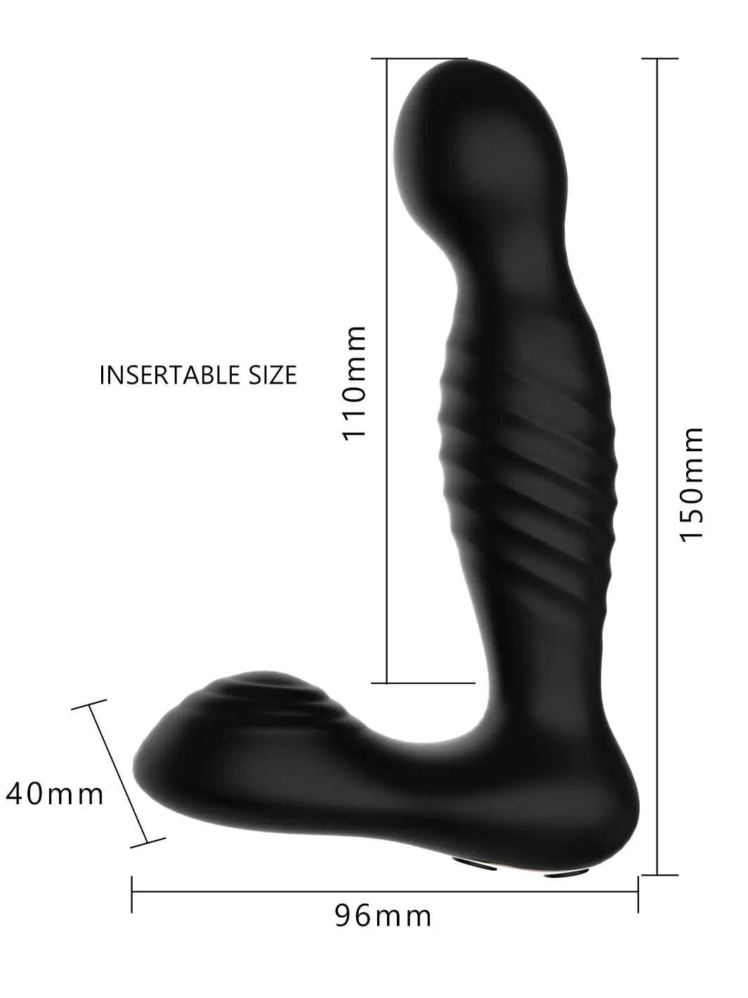 Winyi Derek Warming Rotating Vibrating Prostate Stimulator - joujou.com.au