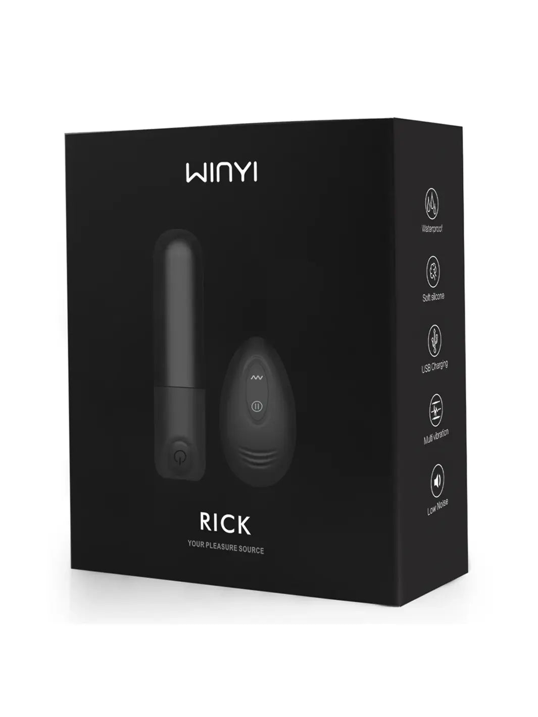 Winyi Rick Remote Control Bullet Vibrator - joujou.com.au