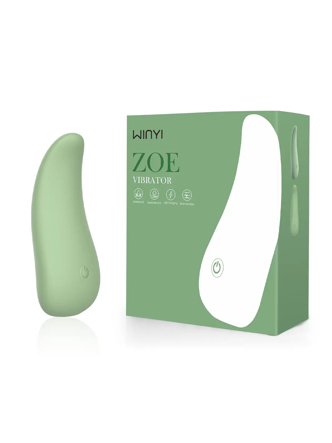 Winyi Zoe Whisper-Quiet Clitoral Vibrator - joujou.com.au