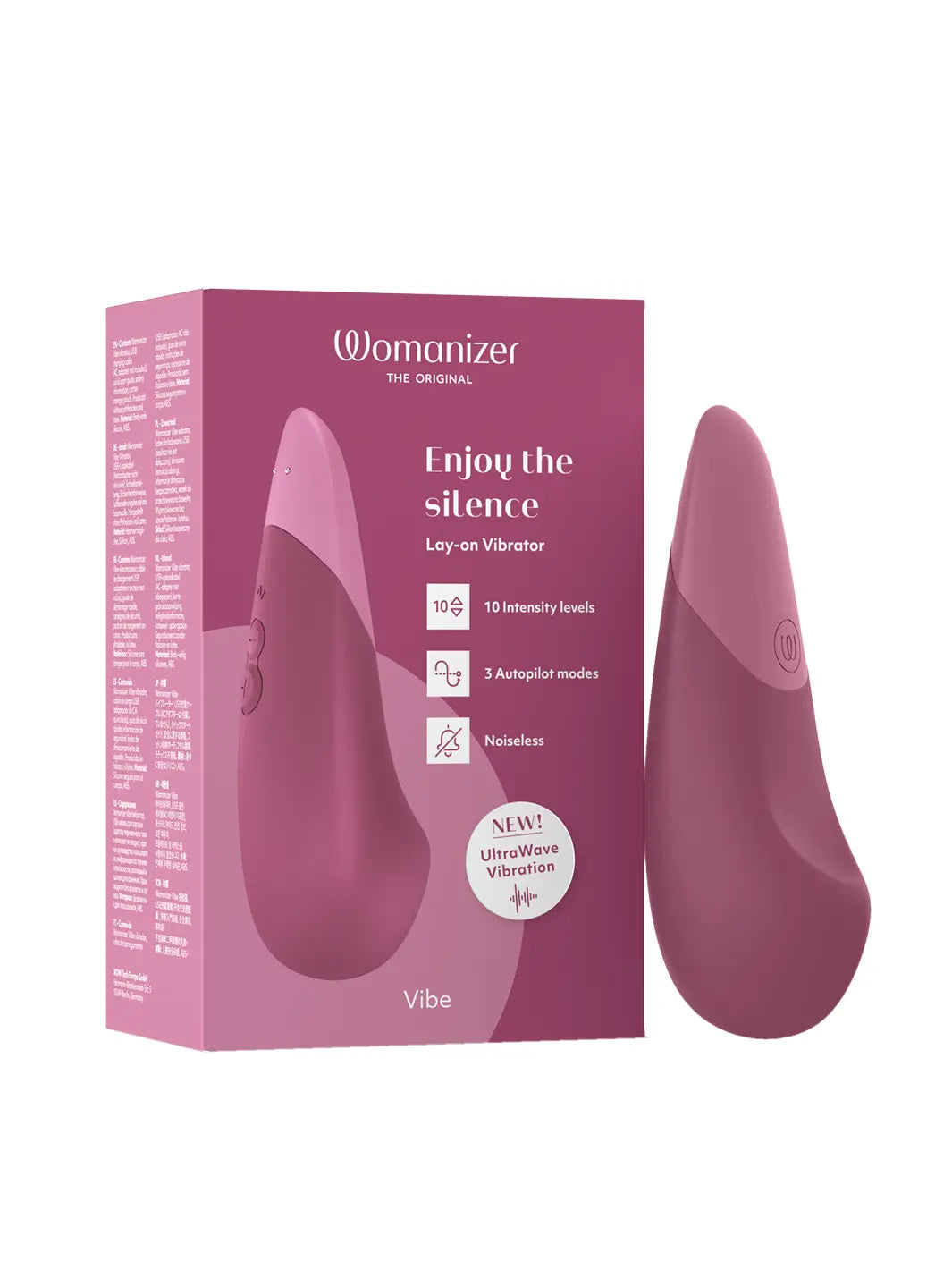 Womanizer Vibe Rechargeable Clitoral Vibrator - joujou.com.au