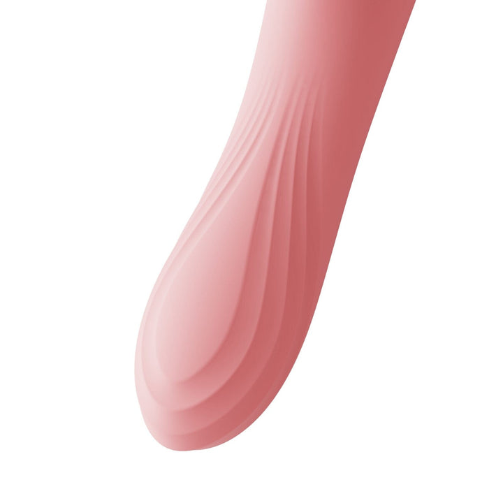 ZALO Rose Rabbit Vibrator With Clitoral Suction - joujou.com.au