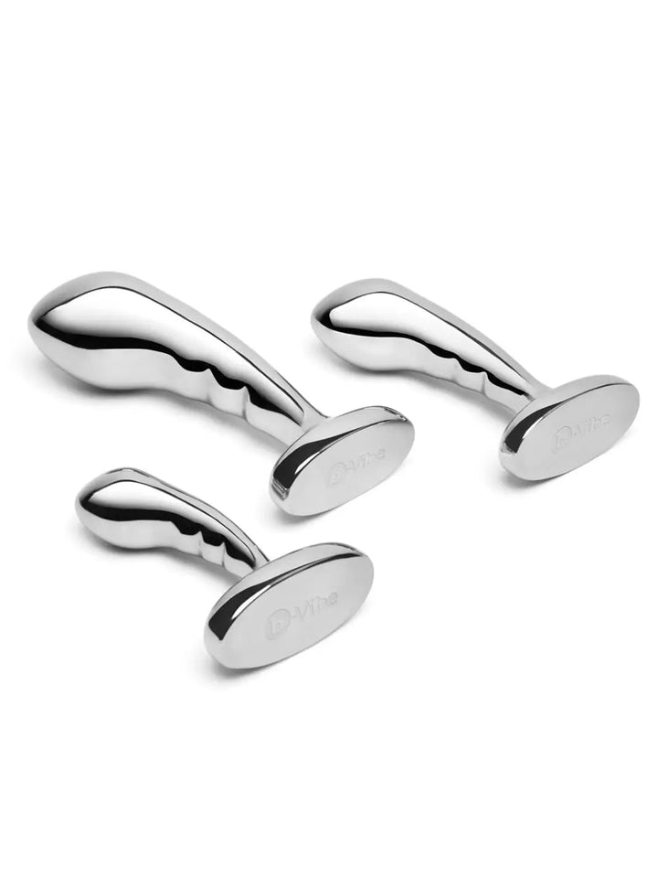 Bvibe Stainless Steel P-Spot Training Set - joujou.com.au