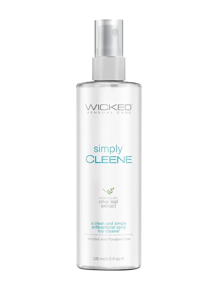 Wicked Simply Cleene Antibacterial Vegan Toy Cleaner with Olive Leaf Extract - joujou.com.au