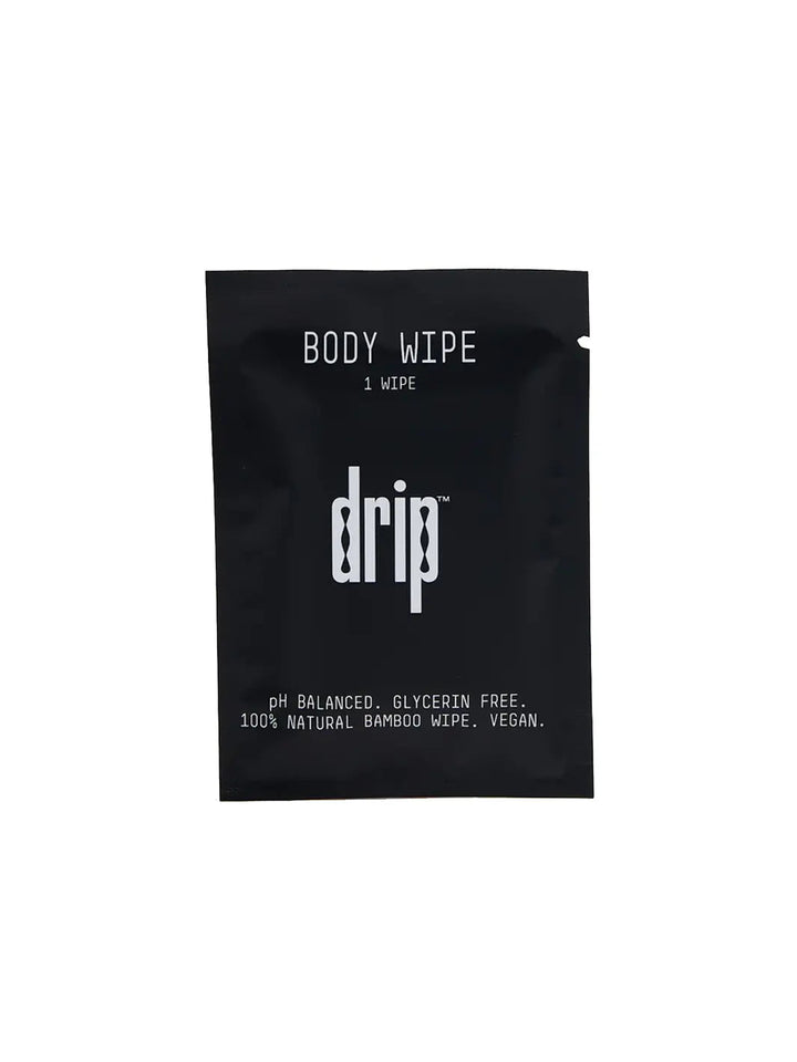 Drip On-The-Go Ph Balanced Vegan Bamboo Body Wipes - joujou.com.au