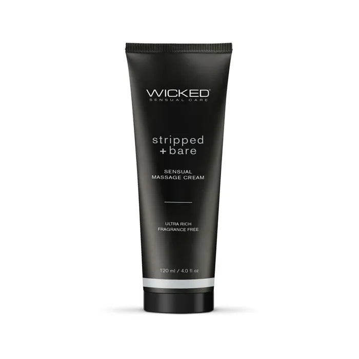 Wicked Stripped & Bare Hydrating Massage Cream - joujou.com.au