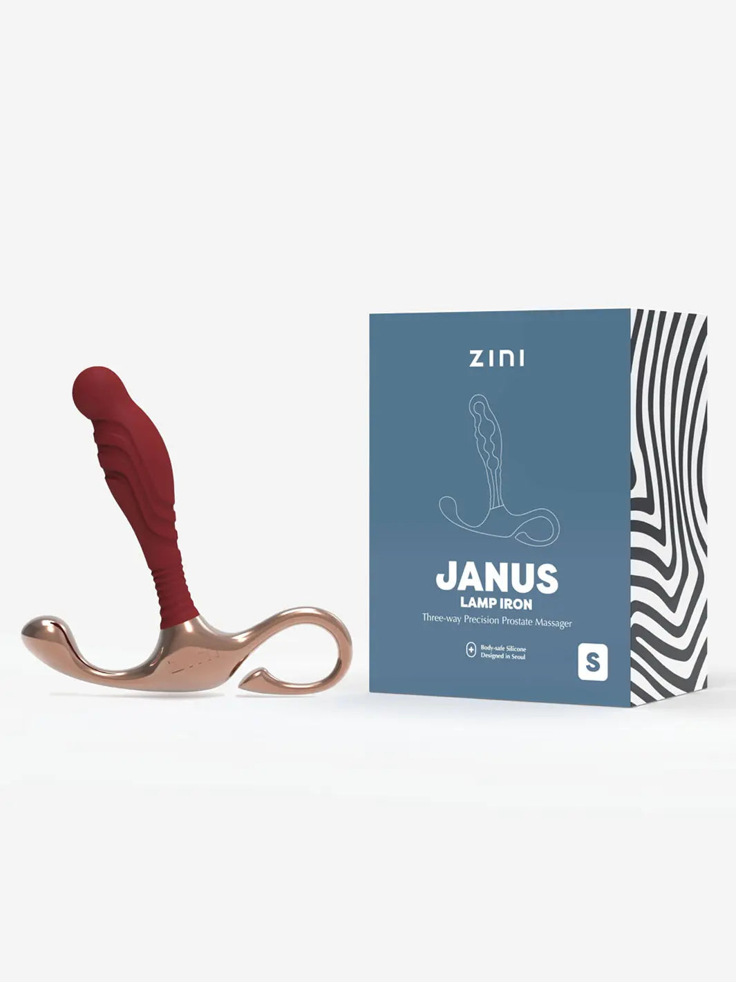 Zini Janus Lamp Iron Prostate Plug - joujou.com.au