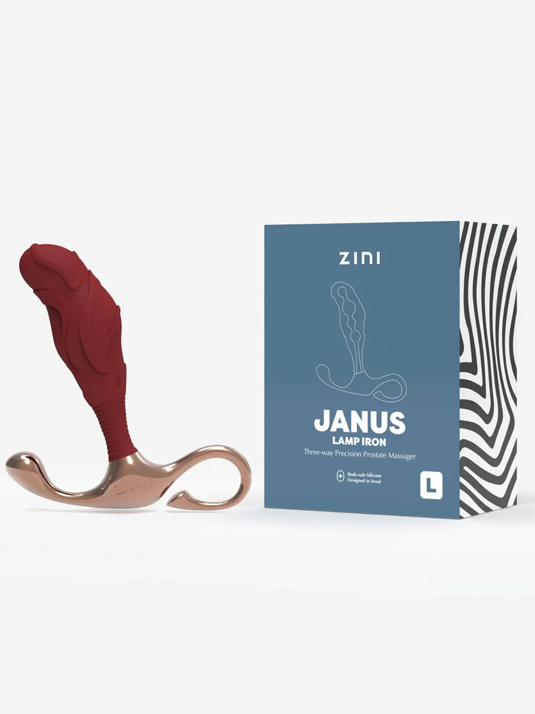 Zini Janus Lamp Iron Prostate Plug - joujou.com.au