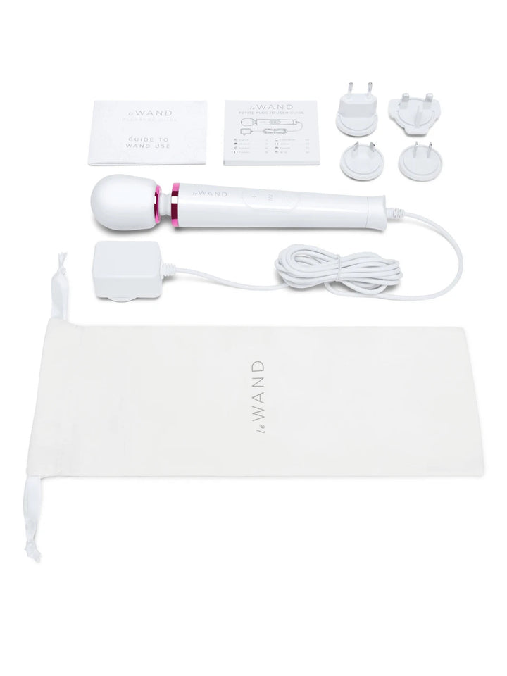 Le Wand Petite Plug-In Vibrating Massager - joujou.com.au