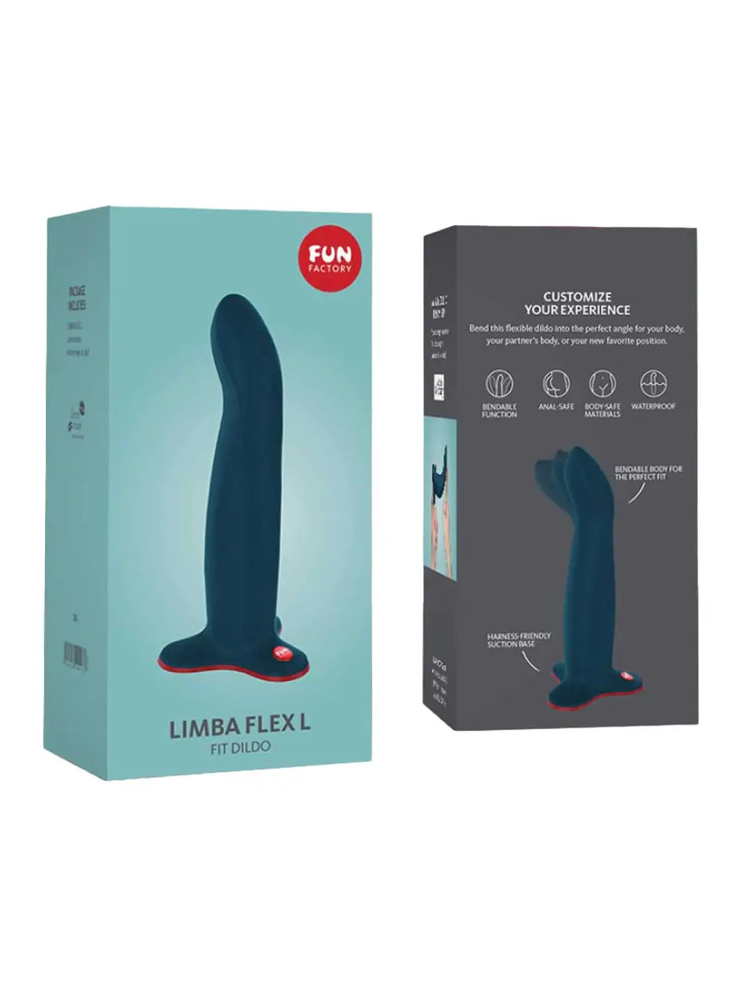 Fun Factory Limba Flex L Flexible Silicone Dildo - joujou.com.au