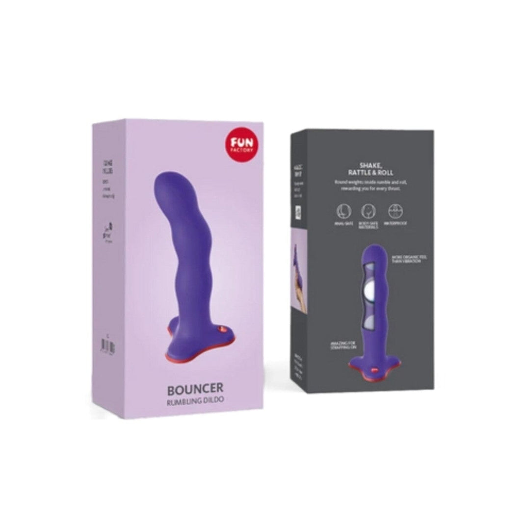 FUN FACTORY Bouncer Vibro Ball Silicone Dildo - joujou.com.au