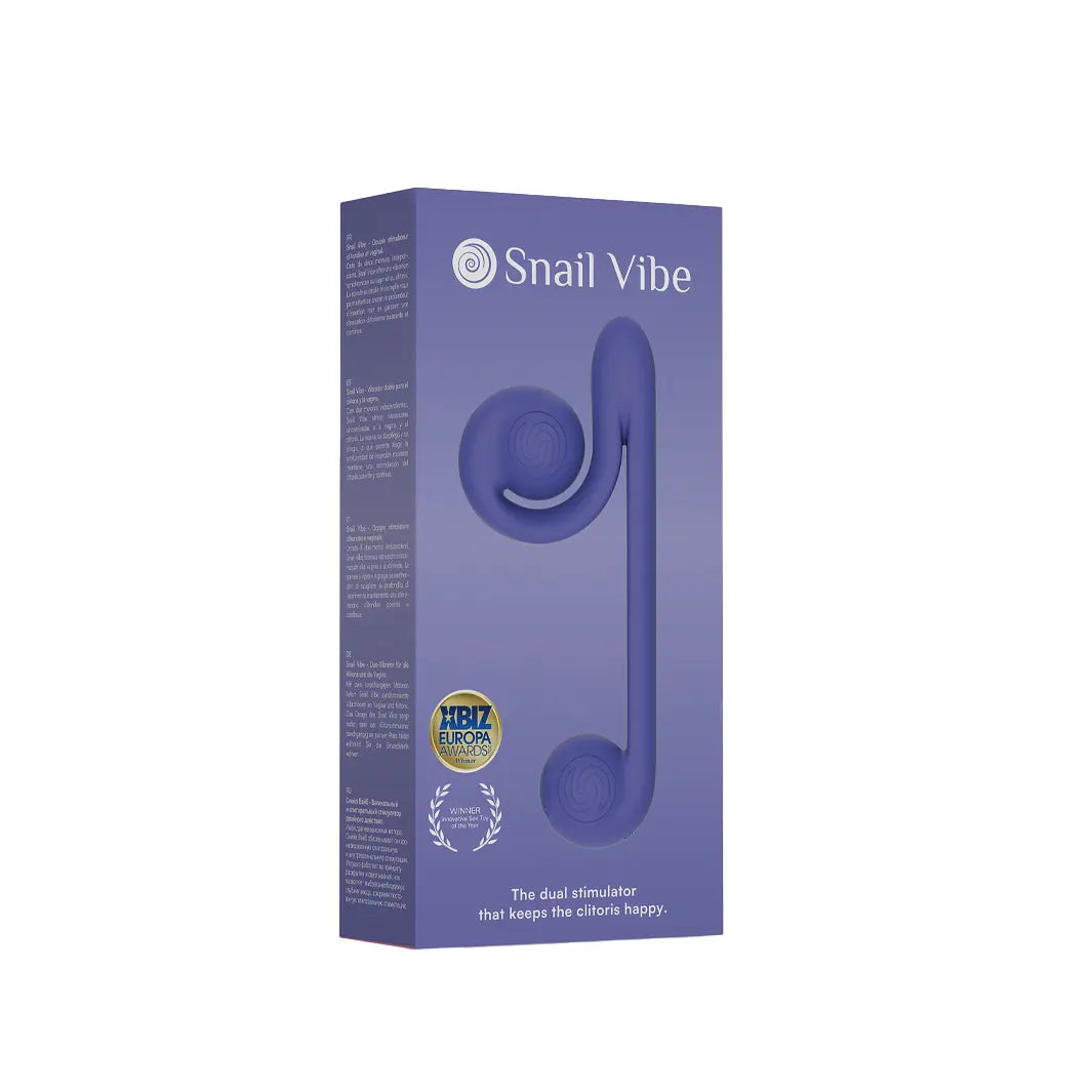 Snail Vibe Rechargeable Dual Vibrator - joujou.com.au