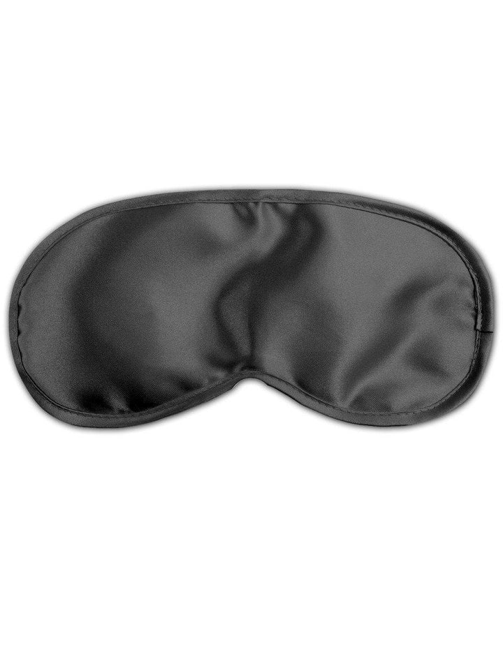 Fetish Fantasy Satin Love Mask Black - joujou.com.au