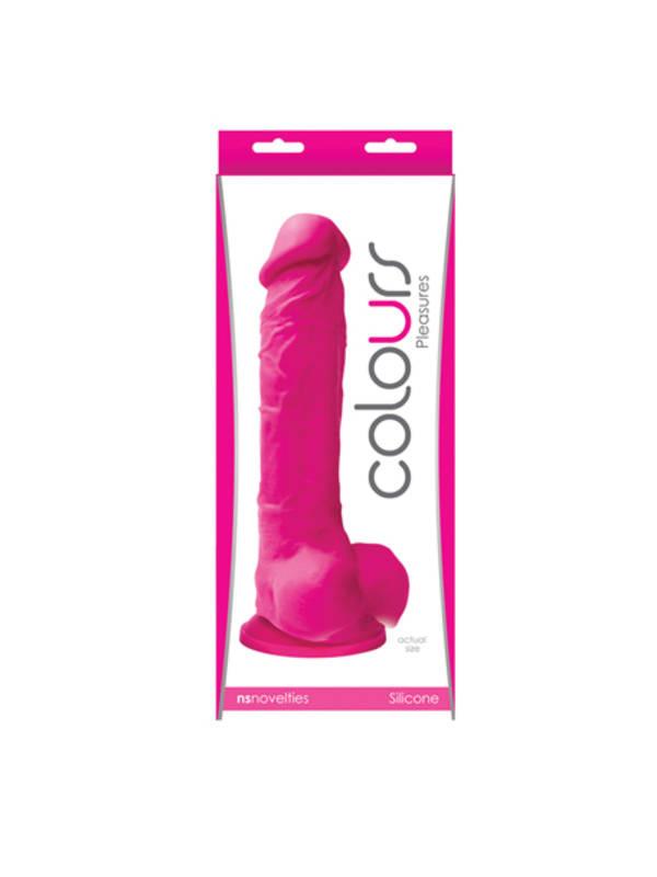 Colours - 8 Inch Realistic Dildo - joujou.com.au