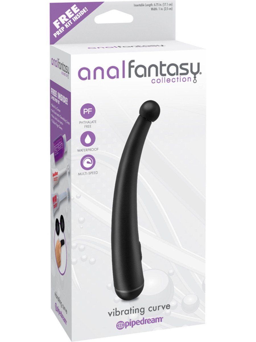 Anal Fantasy Collection Vibrating Curve - joujou.com.au