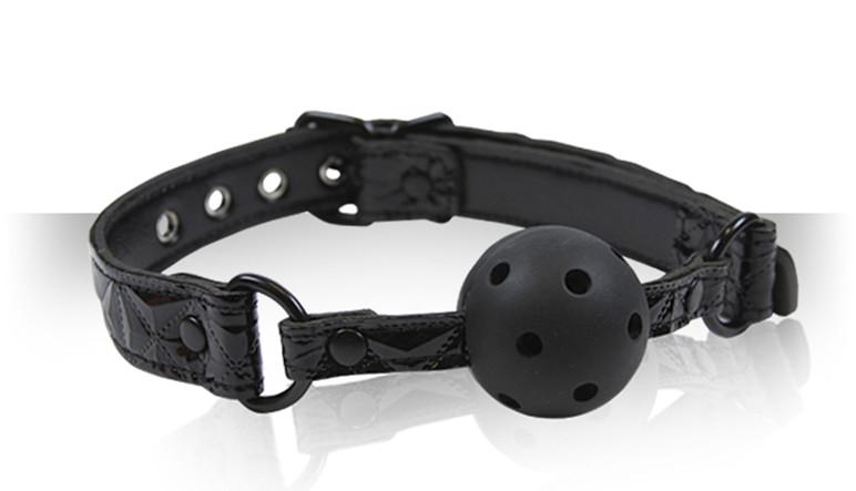 NS Novelties Sinful Black Ball Gag