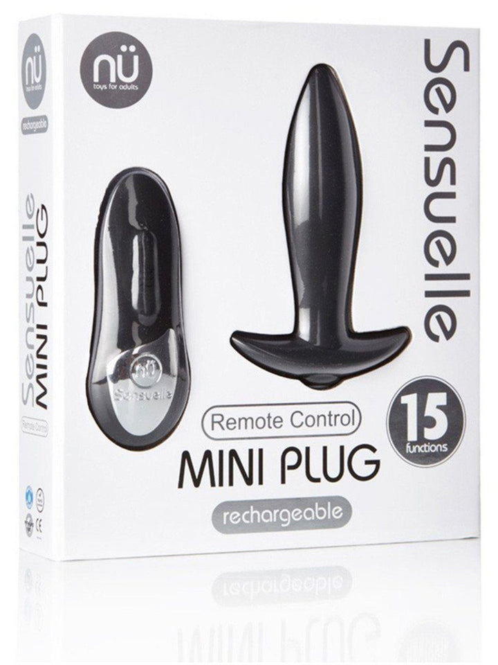 NU Sensuelle Mini Anal Plug with Remote - joujou.com.au