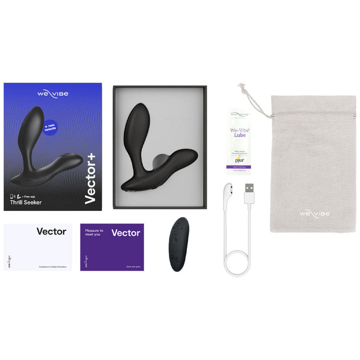 WeVibe Vector+ Vibrating Prostate Massager - joujou.com.au