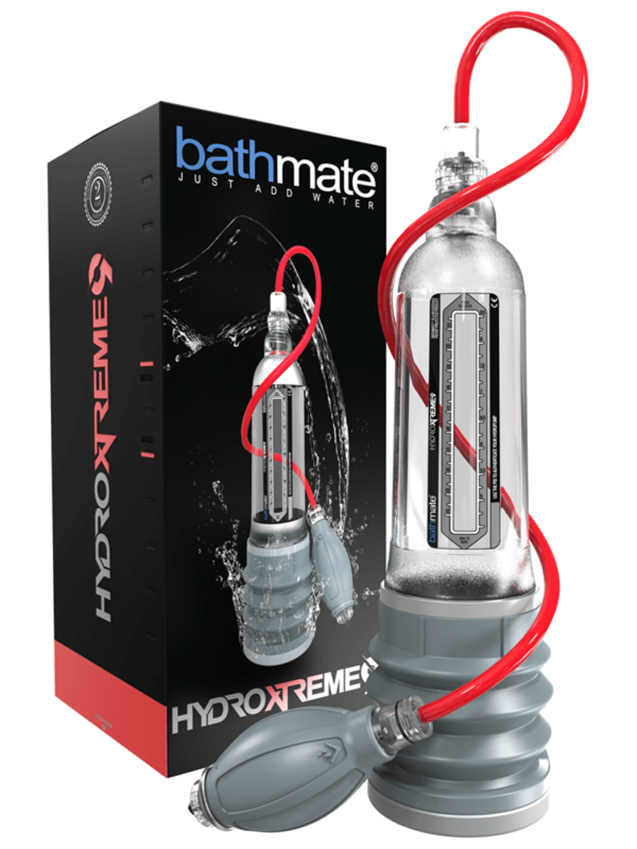 Bathmate Hydroxtreme9 X40 Hydro Pump and Kit Clear