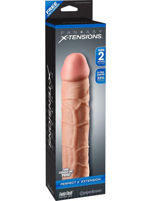 Fantasy X-tensions Perfect 2in. Extension Flesh