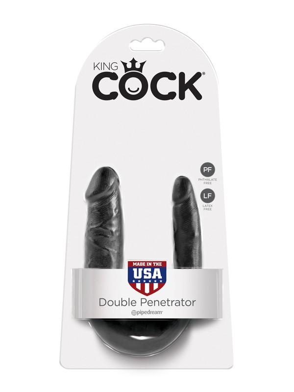 King Cock - S Double Trouble Black