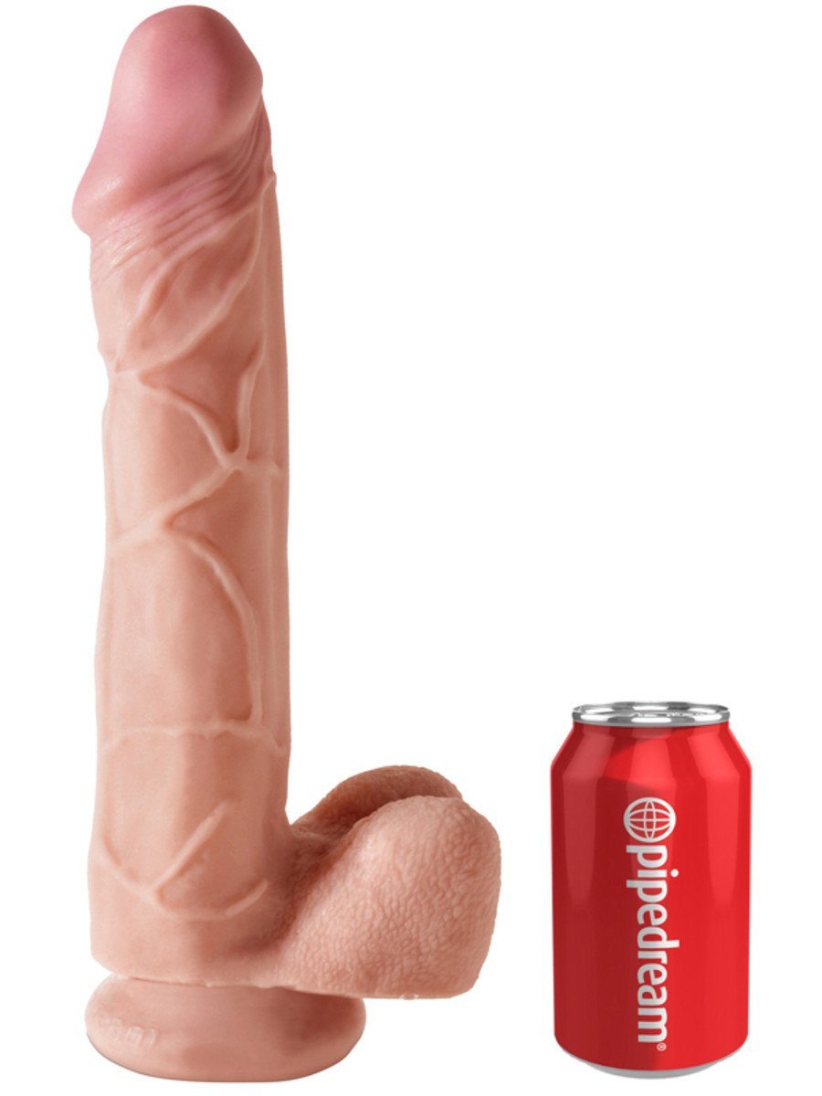 King Cock Dual Density 12 in. Cock with Balls - joujou.com.au