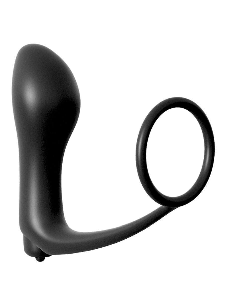 Anal Fantasy Collection Vibrating Ass-Gasm Cockring Plug - joujou.com.au