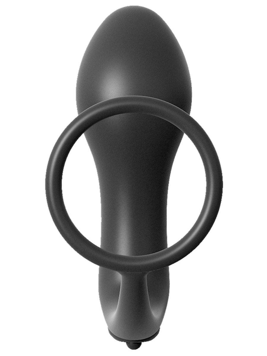 Anal Fantasy Collection Vibrating Ass-Gasm Cockring Plug - joujou.com.au