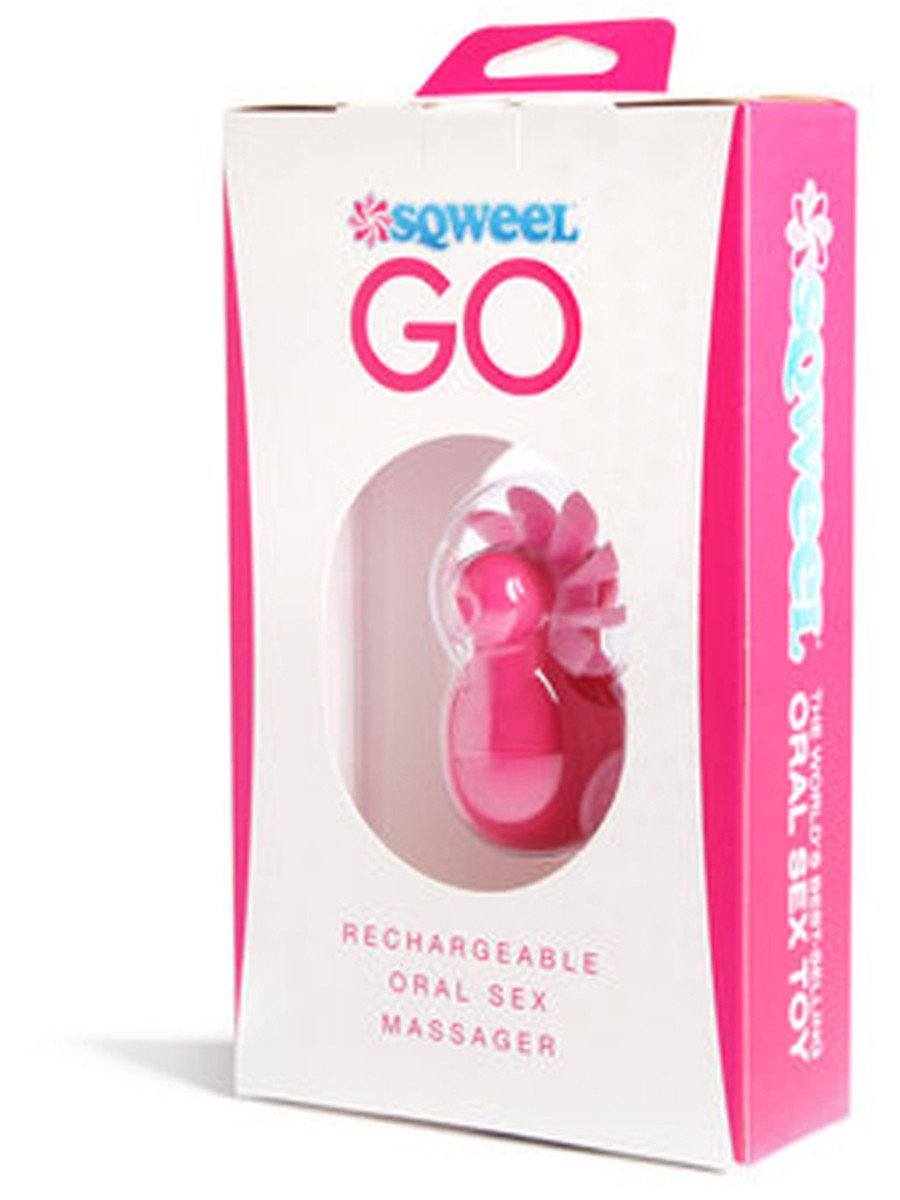 Sqweel Go Rechargeable Oral Sex Simulator - joujou.com.au