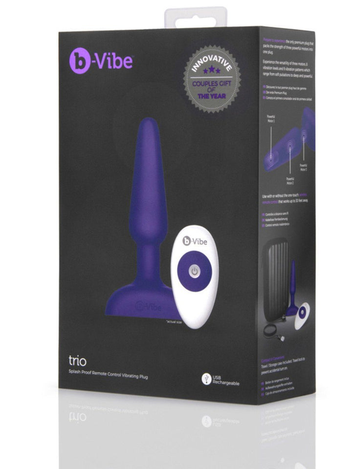 bVibe trio plug - joujou.com.au