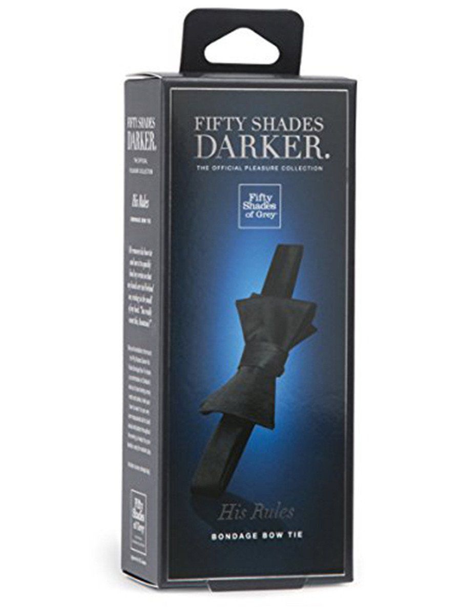 Fifty Shades Darker His Rules Bondage Bow Tie - joujou.com.au