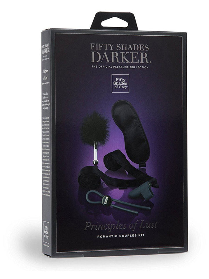 Fifty Shades Darker Principles of Lust Romance Couples Kit - joujou.com.au