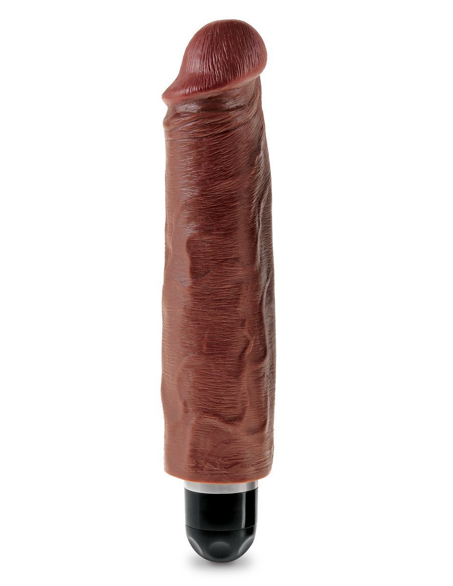 King Cock 7 in. Vibrating Stiffy - joujou.com.au