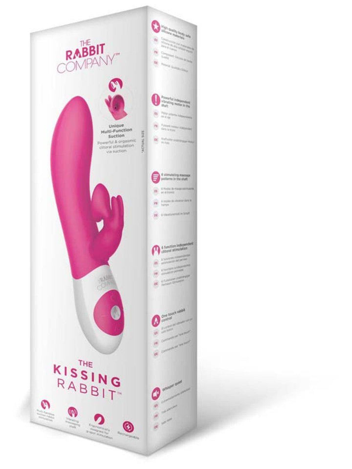 Kissing Rabbit Rechargeable Clitoral Suction Vibrator - joujou.com.au