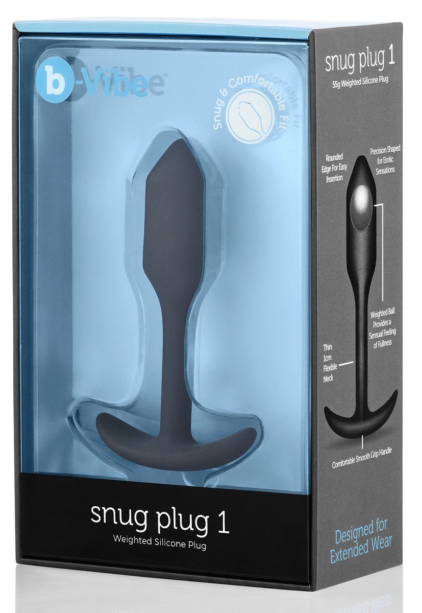 bVibe Snug Plug - Weighted Butt Plugs - joujou.com.au