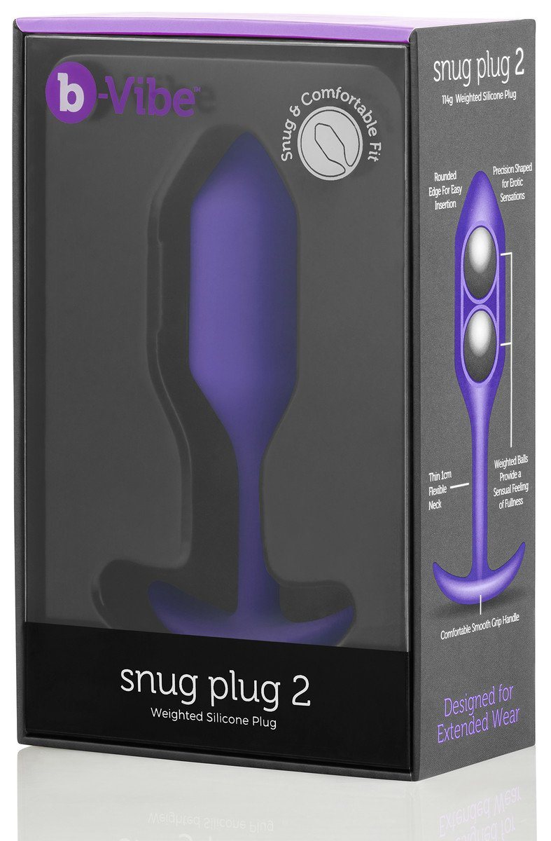 bVibe Snug Plug - Weighted Butt Plugs - joujou.com.au