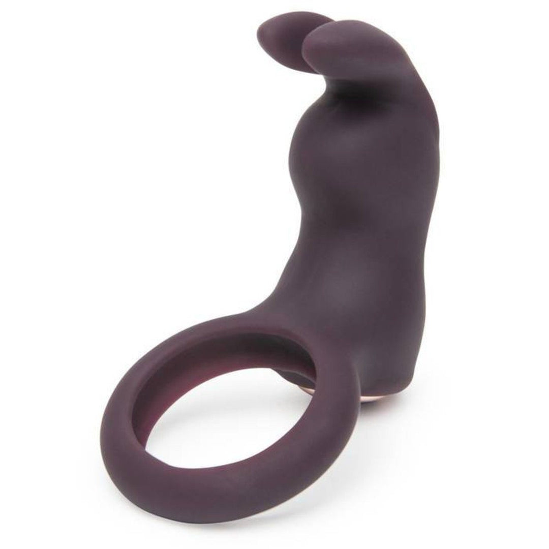 Fifty Shades Freed Lost in Each Other Rechargeable Rabbit Love Ring - joujou.com.au