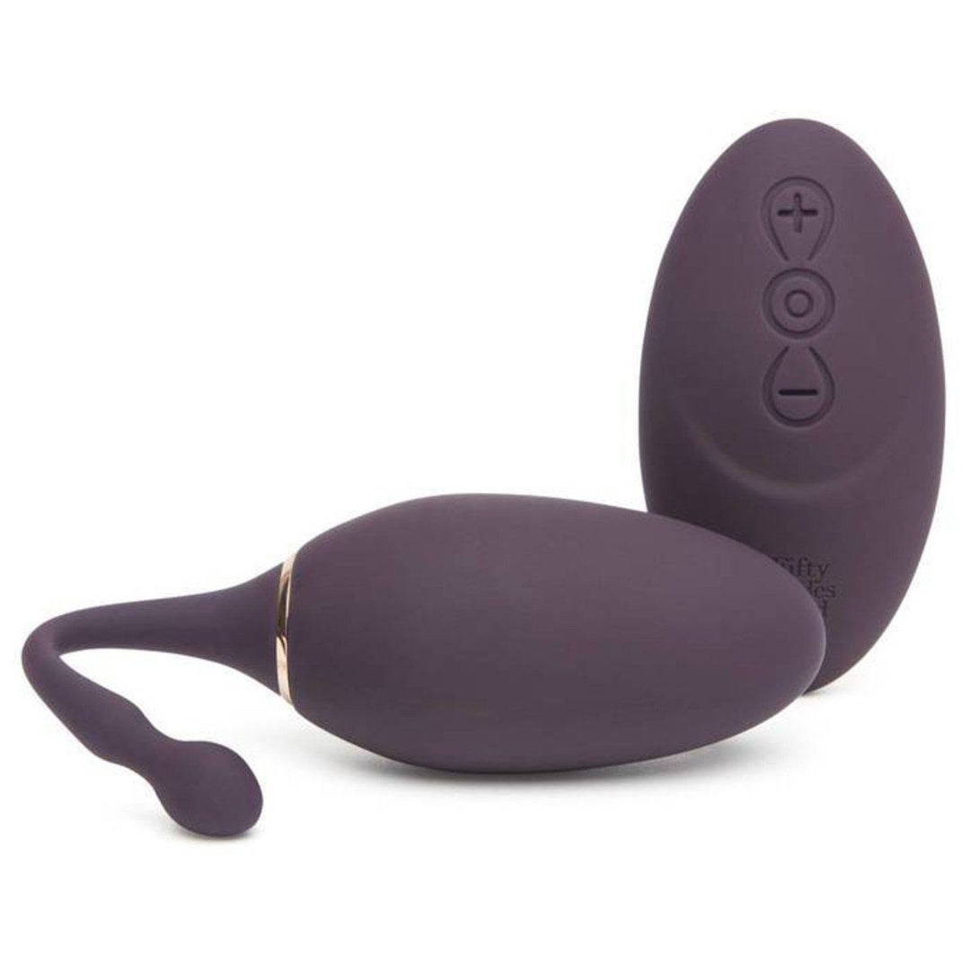 Fifty Shades Freed I've Got You Rechargeable Remote Control Love Egg - joujou.com.au