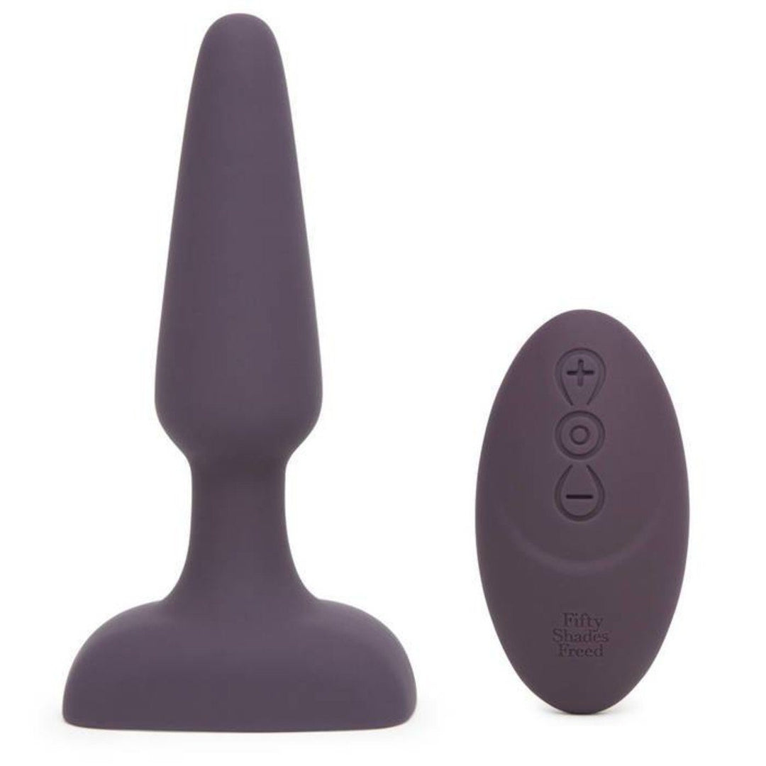 Fifty Shades Freed Feel So Alive Rechargeable Vibrating Pleasure Plug - joujou.com.au