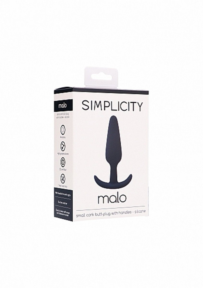 Malo Cork Butt-Plug with Handles Silicone - joujou.com.au